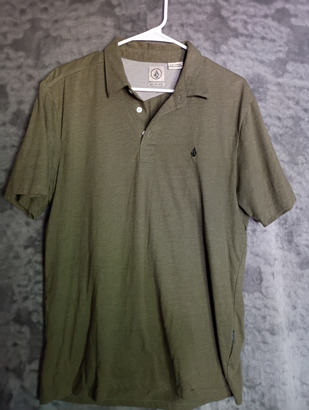 Volcom Olive Green Polo